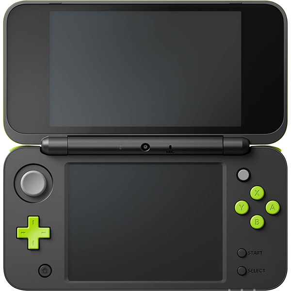 Consola New Nintendo 2DS XL Black Lime + Mario Kart 7